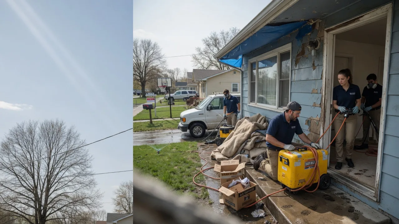 Basement Flood Cleanup in Barney, ND near me